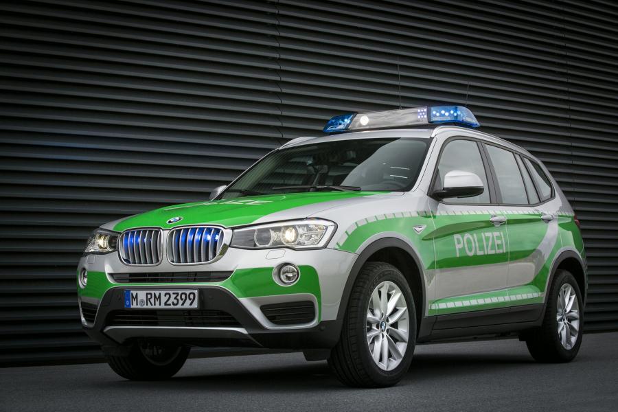  BMW X3 xDrive20d Landespolizei FuStW (F25) 2014 года  (фото 4 из 9)